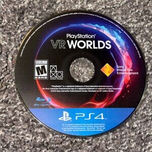 Sony PlayStation 4 PS4 VR Virtual Reality Worlds Video Game Rated M For Mature U